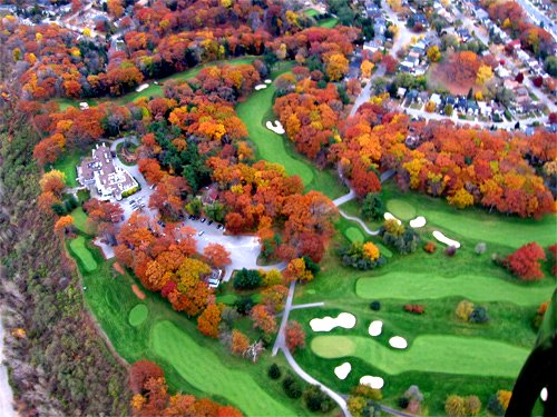 Our colourful canopy from a Global News helicopter by Todd Irvine
